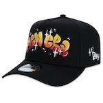 Boné New Era 9Forty A-Frame Branded All Hip Hop Origens - Snapback - Masculino PRETO