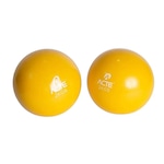 Kit 2x Bolas Tonificadoras Acte T56 - 2Kg AMARELO