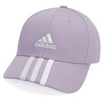 Boné Aba Curva adidas Baseball 3S - Strapback - Adulto ROXO