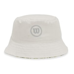 Chapéu Bucket Wilson Estampado Duplaface BRANCO