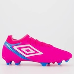 Chuteira de Campo Umbro Adamant Top Speed Club - Adulto ROSA