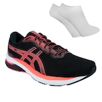 Tênis Asics Gel-Nagoya 6 + Par de Meia - Masculino PRETO