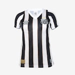 Camisa do Santos 2 2024 Umbro Oficial Torcedora - Feminina PRETO