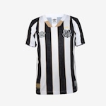 Camisa do Santos Of. 2 2024 Umbro - Infantil PRETO/BRANCO