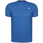 Camiseta New Balance Nb Sport - Masculina AZUL ESC/CINZA