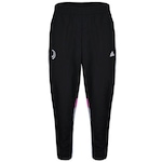 Calça da Juventus adidas - Masculina PRETO/CINZA