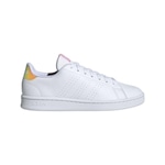 Tênis Adidas Advantage - Feminino BRANCO/ROSA