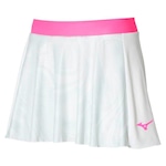 Saia de Tennis Mizuno Charge Printed Flying - Feminina BRANCO