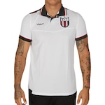 Camisa Polo de Viagem Comissão Técnica 2024 Santa Cruz Volt - Masculina BRANCO