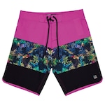 Bermuda Oakley Psy Frog Printed Boardshorts - Masculina PRETO/VINHO