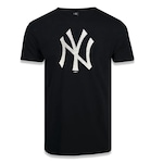 Camiseta New Era New York Yankees Big Logo - Masculina PRETO