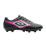 Chuteira de Campo Umbro  Cannon - Adulto PRETO/ROSA