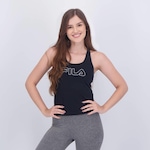 Camiseta Regata Fila Comfort Basic - Feminina PRETO