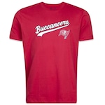 Camiseta New Era Regular Tampa Bay Buccaneers Hiphop - Masculina VERMELHO