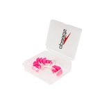 Kit Protetor de Ouvido + Presilha Nasal para Natação de Silicone Speedo ROSA