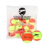 Kit com 12 Bolas de Beach Tennis Speedo BT Speed AMARELO