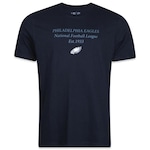 Camiseta New Era Regular Philadelphia Eagles All Classic - Masculina PRETO