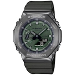 Relógio Casio G-Shock Gm-2100B-3Adr Metal Covered - Masculino VERDE