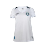 Camisa do Grêmio II 24 Umbro - Feminina BRANCO/AZUL