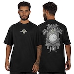 Camiseta Plano C Cuckoo Clock - Masculina PRETO