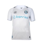 Camisa do Grêmio Umbro Oficial 2 2024 Torcedor N10 - Masculina BRANCO