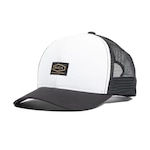 Boné Aba Curva Rvca Dayshift Trucker - Snapback - Adulto BRANCO