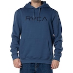 Blusão de Moletom com Capuz Rvca Big Rvca 280G Wt24 Masculino Azul AZUL