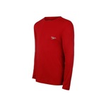 Camiseta Manga Longa Proteção Uv50 Speedo - Masculina VERMELHO