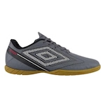 Chuteira Futsal Umbro Stride - Adulto CINZA/PRETO