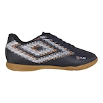 Chuteira Futsal Umbro Play - Adulto PRETO/LARANJA