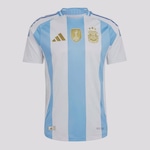 Camisa Argentina Home 2024 Jogador adidas - Masculina AZUL