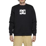 Blusão de Moletom Dc Shoes Careca Dc Star Crew - Masculino PRETO