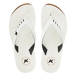 Chinelo Kenner Red Pro - Unissex BRANCO/PRETO