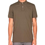 Camiseta Gola Polo Tommy Hilfiger Im 1985 Regular - Masculina MARROM