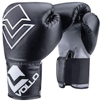 Luva De Boxe Iniciante 12Oz Adulto Vollo PRETO