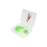 Kit Protetor De Ouvido E Presilha Nasal Para Natação De Silicone  Speedo VERDE