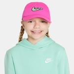 Boné Nike Club - Strapback - Infantil PRETO/VERMELHO