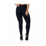 Calça Legging Orbis Fitness Cintura Alta Poliamida com Textura em Relevo - Feminina PRETO