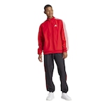 Agasalho sem Capuz adidas 3 Stripes - Masculino VERMELHO