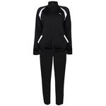 Agasalho sem Capuz Puma Classic Tricot Suit - Feminino PRETO/BRANCO