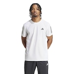 Camiseta adidas Owm The Run - Masculina BRANCO/PRETO