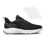 Tênis Olympikus Swift 4 - Feminino + 3 Pares de Meias PRETO