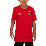 Camisa do Sport Recife Basic Umbro - Infantil VERMELHO