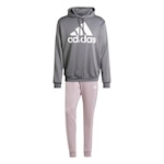 Agasalho com Capuz adidas Big Logo - Masculino CINZA/ROXO