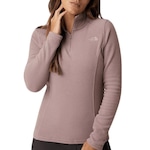 Blusão sem Capuz The North Face Fleece Glacier 1/4 - Feminino Lilas