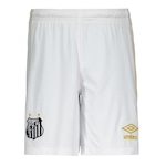 Calção do Santos Of 1 2018 Umbro - Masculino BRANCO