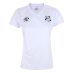 Camisa do Santos Basic Umbro - Feminina BRANCO