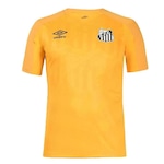 Camisa Umbro Santos Treino 2022 Masculina AMARELO