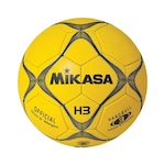 Bola De Handebol Mikasa H3 Padrão Ihf Amarela AMARELO/AZUL