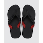 Chinelo Rider Street Duo - Masculino PRETO/VERMELHO